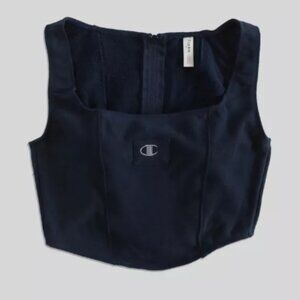 Frankie Collective Reworked Champion Sweatshirt Bustier